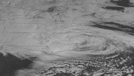 Un-Mapa-Meteorológico-Rastrea-El-Huracán-Sandy