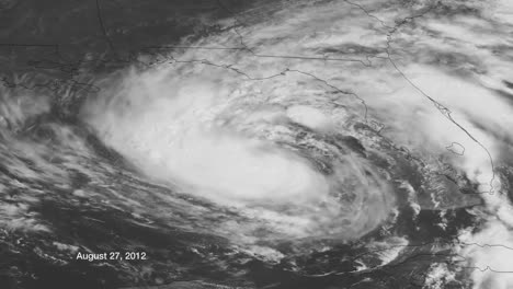 Eine-Wetterkarte-Verfolgt-Den-Hurrikan-Isaac,-Wie-Er-2014-Die-Karibik-überquert-2