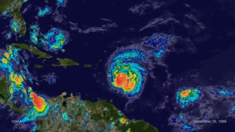 Hurrikan-Hugo-Zieht-1989-über-Die-Karibik