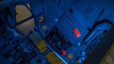 Great-Time-Lapse-Shots-Through-A-Junkyard-Or-Boneyard-Of-Abandoned-Airplanes-At-Night-8