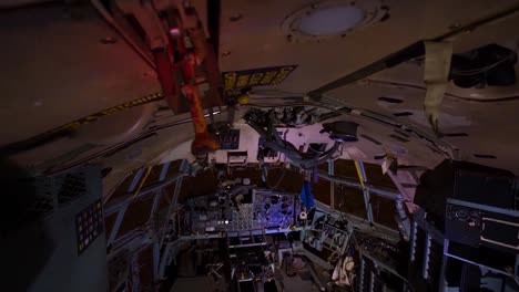 Great-Time-Lapse-Shots-Through-A-Junkyard-Or-Boneyard-Of-Abandoned-Airplanes-At-Night-10