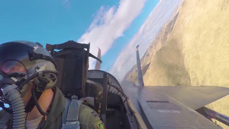 Pov-From-Inside-Of-A-Fighter-Jet-As-It-Flies-In-Formation-1