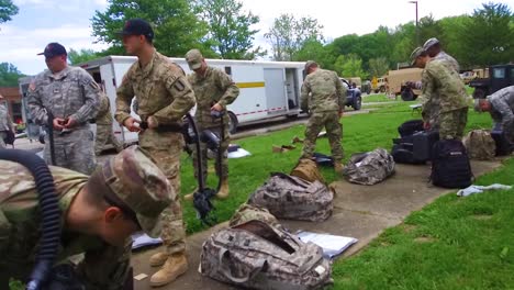 Natural-Guard-Troops-And-Us-Army-Reserve-Conduct-Practice-Emergency-Rescue-Operations-After-A-Mock-Natural-Disaster