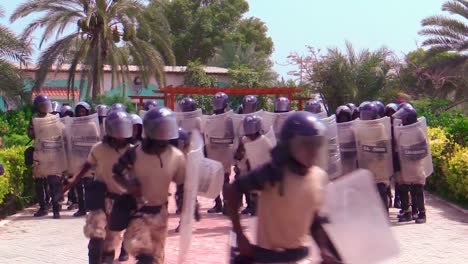 Somali-Police-And-Military-Train-To-Suppress-Terrorism-Rioting-And-Uprising