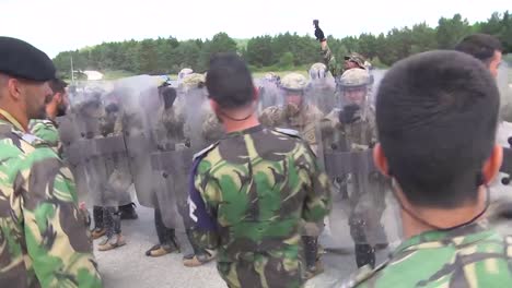 Riot-Police-Practice-Combat-Exercises-Against-Protesters