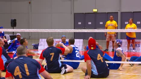 Handicapped-And-Disabled-Veteran-Soldiers-Compete-In-Volleyball-In-The-Air-Force-Wounded-Warrior-Games-3