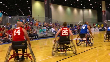 Handicapped-And-Disabled-Veteran-Soldiers-Compete-In-Wheelchair-Basketball-In-The-Air-Force-Wounded-Warrior-Games-1