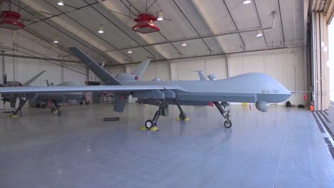 An-Mq9-Reaper-Is-Shown-In-A-Hangar-At-The-Cannon-Air-Force-Base