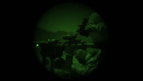 Night-Vision-Shows-Members-Of-The-Us-Armys-1St-Brigade-Combat-Team-10Th-Mountain-Division-Undergoing-Live-Fire-Training-In-Djibouti
