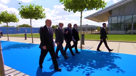 Portugals-Premierminister-Antãnio-Costa-Kommt-Zum-NATO-Gipfel-In-Brüssel-Belgien-1