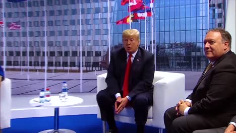 Eine-Pressekonferenz-Medienveranstaltung-Mit-Uns-Präsident-Donald-Trump-Und-Der-Deutschen-Ministerpräsidentin-Angela-Merkel