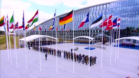 International-Dignitaries-Pose-For-A-Group-Photo-At-The-Nato-Summit-In-Brussels-Belgium-4