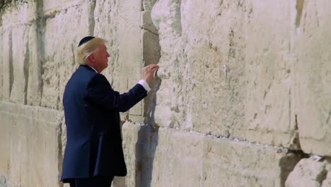 Lo-Más-Destacado-Del-Presidente-De-Estados-Unidos,-Donald-Trump,-Y-La-Primera-Dama,-Melania-Trump,-Visitando-Jerusalén-Israel