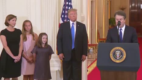 Us-Supreme-Court-Justice-Nominee-Breet-Kavanaugh-Speaks-At-His-Nomination-Ceremony-At-The-White-House-With-President-Donald-Trump-Looking-On-3