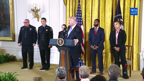 Us-President-Donald-Trump-Awards-The-Medal-Of-Valor-To-American-War-Heroes