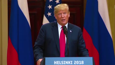 Us-President-Donald-Trump-Holds-A-Disastrous-And-Much-Criticized-Press-Conference-With-Russia-Federation-Vladimir-Putin-Following-Their-Summit-In-Helsinki-Finland-Talks-About-No-Collusion-The-Russian-Probe-And-Hillary-Emails