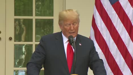 Us-President-Donald-Trump-At-A-Joint-Press-Conference-With-European-Commission-Jeanclaude-Juncker-At-The-White-House-Discusses-Zero-Tariff-Policy