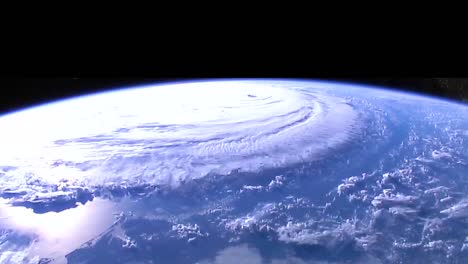 Shots-From-Nasa-Space-Station-Of-Hurricane-Florence-Approaching-The-Coast-Of-North-America-3