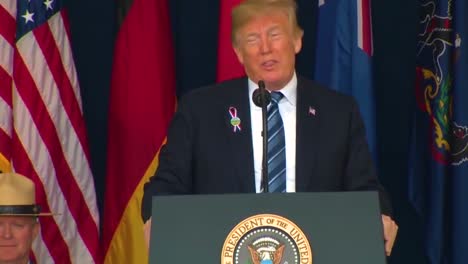 Us-President-Donald-Trump-Speaks-At-The-United-Flight-93-Memorial-On-September-11