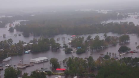 Helicopter-Aerials-Over-The-Flooding-And-Damage-Destruction-Caused-By-Hurricane-Florence-In-North-Carolina-1