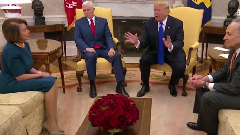 Us-President-Donald-Trump-Meets-With-Chuck-Schumer-And-Nancy-Pelosi-At-White-House-To-Discuss-Immigration-And-The-Border-Wall-Trump-Claims-That-10-Terrorists-Were-Caught-Crossing