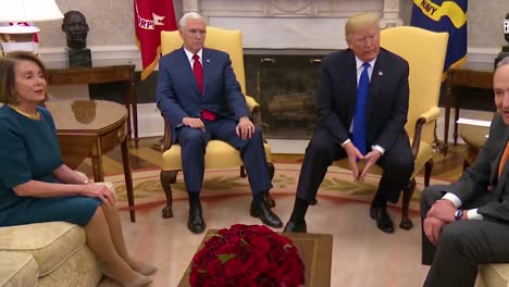 Us-President-Donald-Trump-Meets-With-Chuck-Schumer-And-Nancy-Pelosi-At-White-House-To-Discuss-Immigration-And-The-Border-Wall-And-They-Argue-Over-A-Government-Shutdown-And-Border-Security