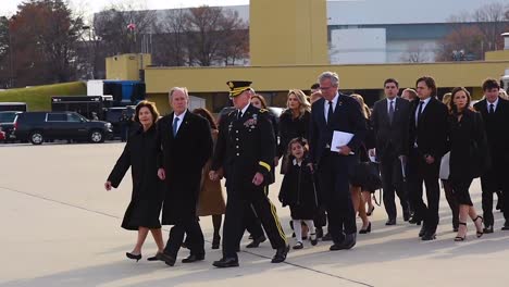 Members-Of-The-Bush-Family-Depart-On-Air-Force-One-During-The-Funeral-Of-George-H-W-Bush