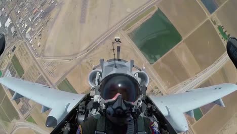Pov-Shot-Of-The-Cockpit-Of-A-Jet-Fighter-Plane-Doing-A-Barrel-Roll-1