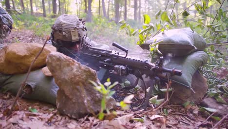 Us-Marines-Engage-In-Jungle-Warfare-Training-In-The-Forest-With-Camouflage-And-Rifles-4