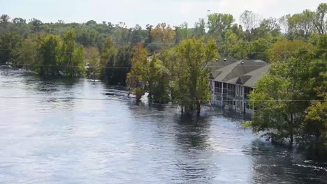 Hurricane-Florence-Slams-Conway-South-Carolina-Causing-Extensive-Flooding-With-Residents-Touring-By-Air-Boat-2