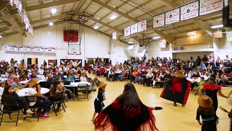 The-City-Of-Klawock-Alaska-Hosts-A-Veterans-Totem-Pole-Raising-Celebration-At-The-School-Gymnasium-On-Prince-Of-Wales-Island