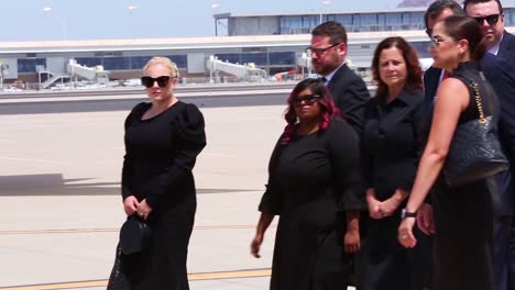 Senator-John-Mccain'S-Remains-Were-Transferred-From-His-Funeral-Services-In-Central-Phoenix-To-A-Flight-At-The-Barry-Goldwater-Arizona-Air-National-Guard-Base-1