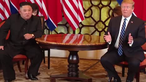 Us-President-Donald-Trump-Meets-With-North-Korean-President-Kim-Jong-Un-At-A-Summit-In-Vietnam-3