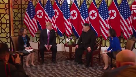 Us-President-Donald-Trump-Meets-With-North-Korean-President-Kim-Jong-Un-At-A-Summit-In-Vietnam-4