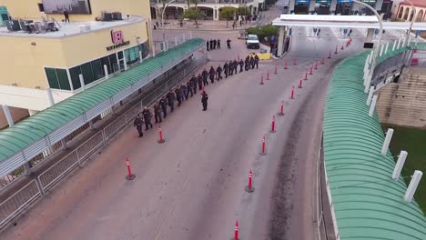 Us-Customs-And-Border-Patrol-Engage-In-A-Riot-Control-Exercise-At-The-Us-Mexico-Border-Wall-1