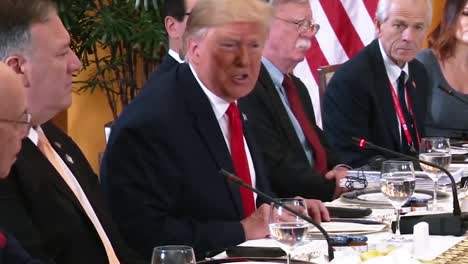 President-Trump-Speaks-About-North-Korea-While-At-A-Working-Breakfast-With-Crown-Prince-Of-Saudi-Arabia-2019
