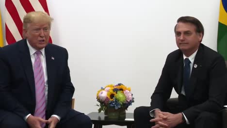 President-Trump-Participates-In-A-Bilateral-Meeting-With-The-President-Of-Brazil-2019