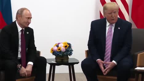 President-Trump-Participates-In-A-Bilateral-Meeting-With-The-President-Putin-Of-The-Russian-Federation-2019