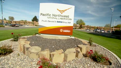 Employees-Of-The-Pacific-Northwest-National-Laboratory-Are-Seen-Walking-And-Jogging-Around-Campus