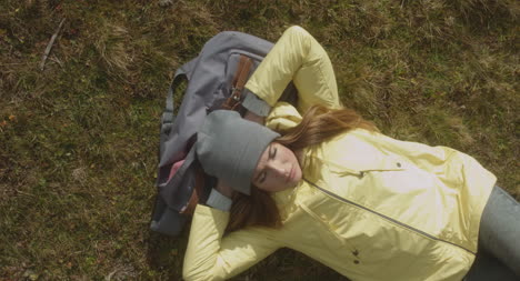Hiker-Resting-on-Bag-Aerial-02