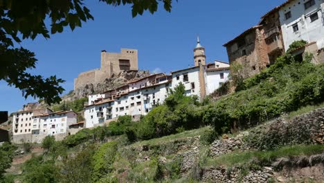 Spain-Alcala-De-La-Selva-Town-View