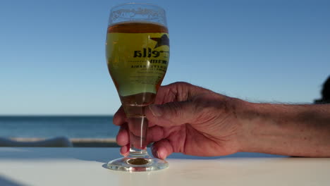 Spain-Cambrils-Glass-Of-Beer