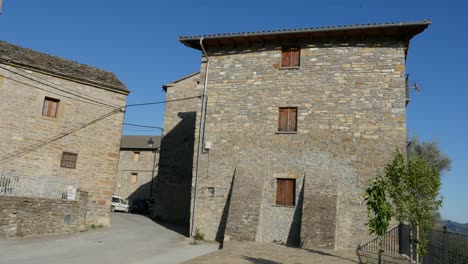Spanien-Coscojuela-De-Sobrarbe-Steinhäuser