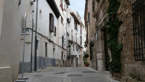 Spanien-Cuenca-Schmale-Straße