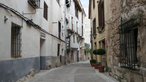 Spanien-Cuenca-Straße-Vorbei-An-Inn