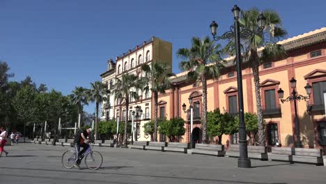 Spain-Seville-Row-Of-Buildings