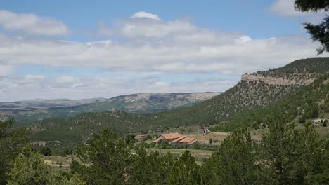 Spain-Sierra-De-Gudar-House-In-Valley