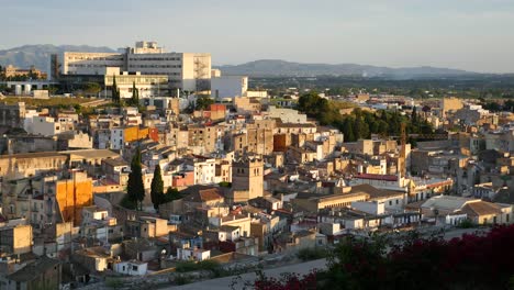 Spain-Tortosa-View-Of-City-In-Afternoon-Light