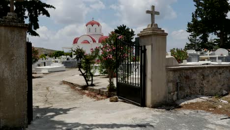 Griechenland-Kreta-Land-Kirchentor