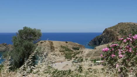 Greece-Crete-Hills-And-Blue-Sea